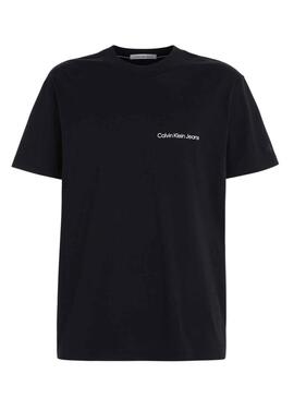 Camiseta Calvin Klein Jeans Basica Negro