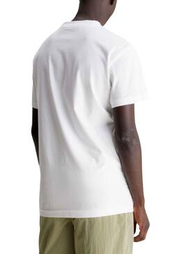 Camiseta Calvin Klein Jeans Basica Blanco