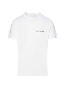 Camiseta Calvin Klein Jeans Basica Blanco