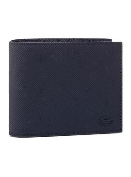 Cartera Lacoste Classic Marino Hombre