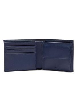 Cartera Lacoste Classic Marino Hombre