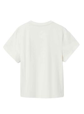 Camiseta Name It Tupsi Blanco Para Niña