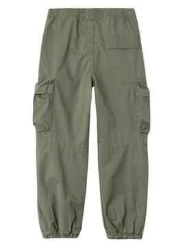 Pantalon Name It Ben Parachute Verde Para Niño