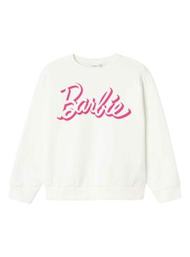 Sudadera Name It Barbie Blanco para Niña