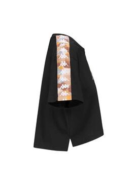 Camiseta Kappa Vapua Negro Para Mujer