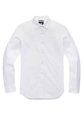 Camisa G-Star Dressed Super Slim Blanco