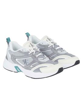 Zapatillas Calvin Klein Jeans Retro Gris