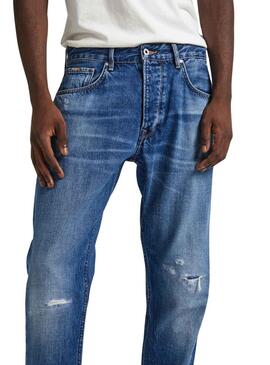 Pantalon Vaquero Pepe Jeans Tapered Rotos