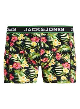 Pack Calzoncillos Jack and Jones Flowers