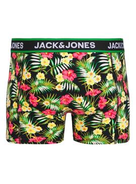 Pack Calzoncillos Jack and Jones Flowers