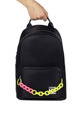 Mochila Munich Cadena Negro Para Mujer