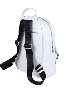 Mochila Munich Cadena Blanco Para Mujer