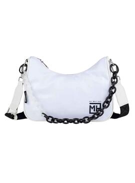 Bolso Baguette Munich Blanco Para Mujer