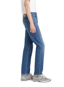 Pantalon Vaquero Levis 511 Slim Azul Medio