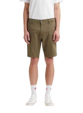 Bermudas Levis Chino Verde Oliva Para Hombre