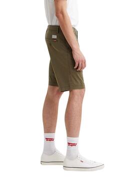 Bermudas Levis Chino Verde Oliva Para Hombre