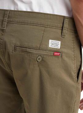 Bermudas Levis Chino Verde Oliva Para Hombre