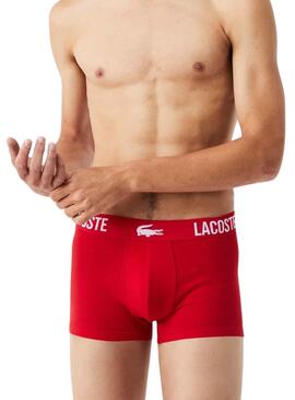 Pack Calzoncillos Lacoste Boxers Para Hombre
