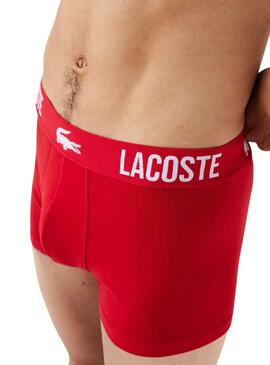 Pack Calzoncillos Lacoste Boxers Para Hombre