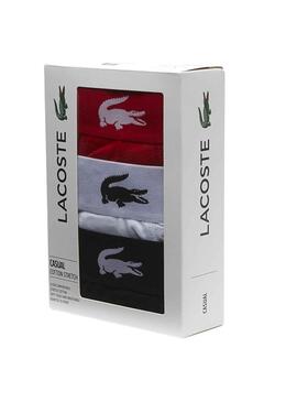 Pack Calzoncillos Lacoste Boxers Para Hombre