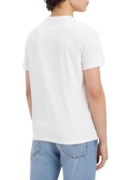 Camiseta Levis Graphic Crewneck Blanco para Hombre