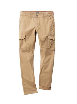 Pantalon Napapijri Moto Stretch Camel Hombre