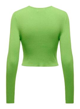 Top Only Meddi Peek A Boo Verde Para Mujer