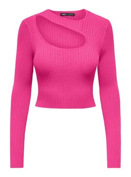 Top Only Meddi Peek A Boo Rosa Para Mujer