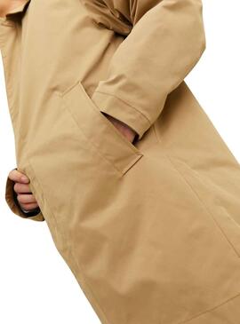 Gabardina Jack And Jones Crease Mac Beige Hombre