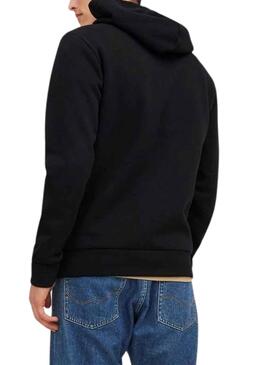 Sudadera Jack And Jones Corp Logo Negro Hombre