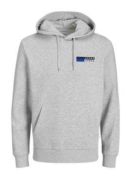 Sudadera Jack And Jones Corp Logo Gris Hombre