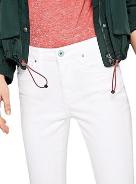 Pantalon Vaquero Pepe Jeans Regent Blanco Mujer