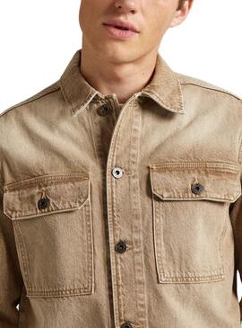 Sobrecamisa Pepe Jeans Enzo Denim Para Hombre