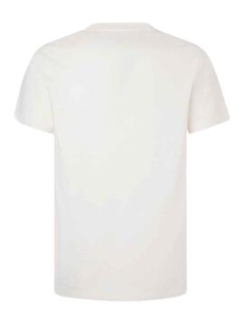 Camiseta Pepe Jeans Castle Blanco Para Hombre