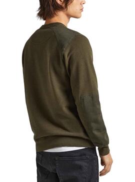 Sudadera Pepe Jeans Richard Verde Para Hombre