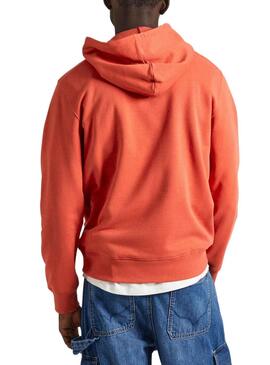 Sudadera Pepe Jeans Joe Hoodie Naranja Hombre