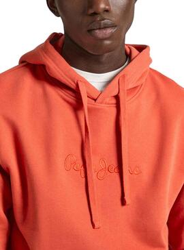 Sudadera Pepe Jeans Joe Hoodie Naranja Hombre