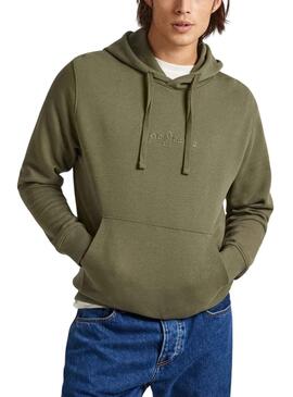 Sudadera Pepe Jeans Joe Hoodie Verde Para Hombre