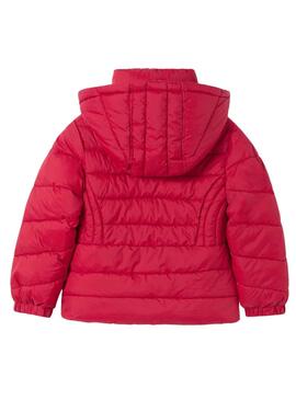 Chaquetón Mayoral Colegial Básico Rojo Para Niña