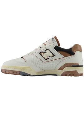 Zapatillas New Balance BB550 Marron y Blanco