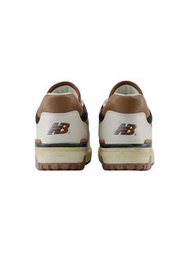 Zapatillas New Balance BB550 Marron y Blanco