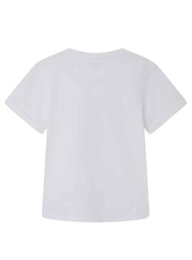 Camiseta Pepe Jeans Niara Blanco Para Niña