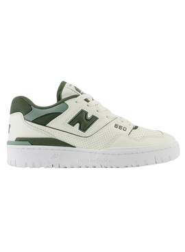 Zapatillas New Balance BB550 Blanco Verde Mujer