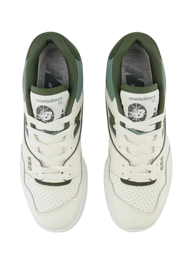 Zapatillas New Balance BB550 Blanco Verde Mujer