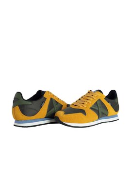 Zapatillas Munich Massana 520 Mostaza Negro Hombre