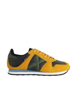 Zapatillas Munich Massana 520 Mostaza Negro Hombre