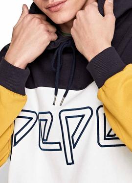 Sudadera Pepe Jeans Peter Azul Hombre