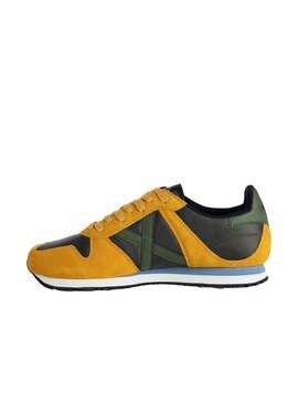 Zapatillas Munich Massana 520 Mostaza Negro Hombre