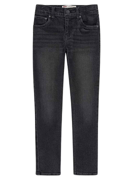 Pantalón Vaquero Levis 510 Skinny Fit Negro Niño