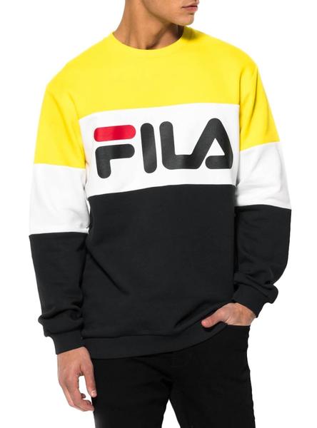 Sudadera Fila Straight Blocked Amarillo